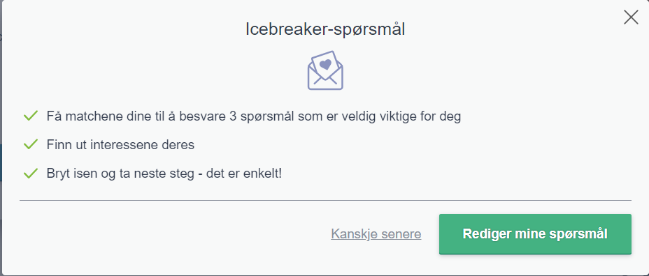 Academic Singles Icebreaker